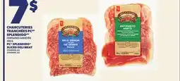 Provigo CHARCUTERIES TRANCHÉES PC SPLENDIDO, 100 G | PC SPLENDIDO SLICED DELI MEAT offer