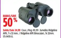 Canadian Tire Yukon Ridgeline APX Binoculars, 7x 32mm offer