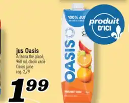Marché Richelieu JUS OASIS | OASIS JUICE offer