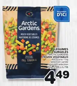 Marches Tradition ARCTIC GARDENS FROZEN VEGETABLES offer