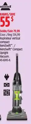 Canadian Tire Bissell AeroSwift Compact Upright Vacuum offer