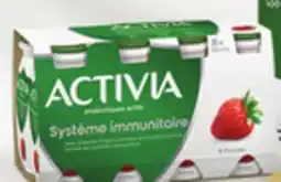 IGA ACTIVIA DRINKABLE YOGURT offer