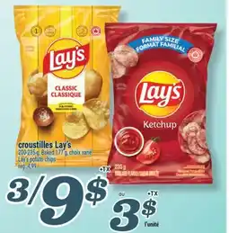 Marché Richelieu CROUSTILLES LAY'S | LAY'S POTATO CHIPS offer