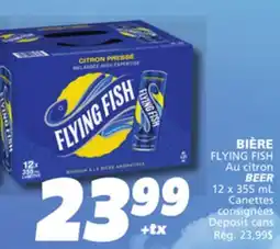 IGA FLYING FISH BEER offer
