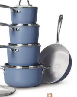 Canadian Tire Heritage The Rock 0-Pc O Naturel Ceramic PFAS-Free Non-Stick Cookset offer
