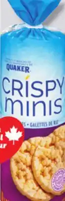 IGA QUAKER CRISPY MINIS offer