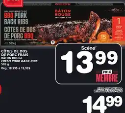 Marches Tradition BÂTON ROUGE FRESH PORK BACK RIBS offer