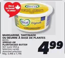 IGA BECEL PLANT-BASED BUTTER offer