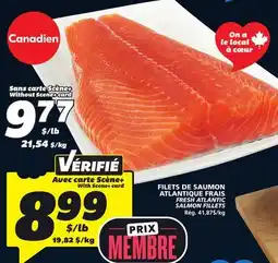 IGA FRESH ATLANTIC SALMON FILLETS offer