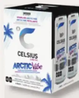 IGA CELSIUS CAFFEINATED ENERGY DRINK offer