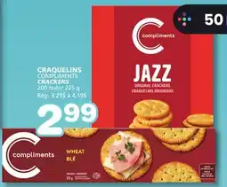 Marches Tradition COMPLIMENTS CRACKERS offer