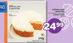 Marches Tradition CASSANDRA LOIGNON CARROT CAKE offer