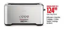 Canadian Tire Breville 4-Slice Toaster offer