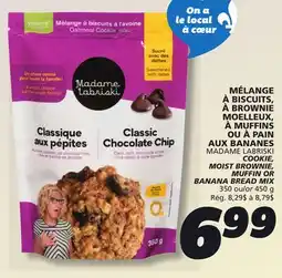 IGA MADAME LABRISKI COOKIE, MOIST BROWNIE, MUFFIN OR BANANA BREAD MIX offer