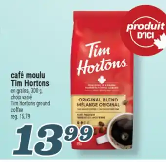 Marché Richelieu CAFÉ MOULU TIM HORTONS | TIM HORTONS GROUND COFFEE offer