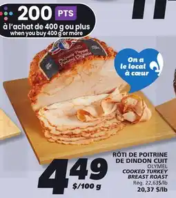 IGA OLYMEL COOKED TURKEY BREAST ROAST offer