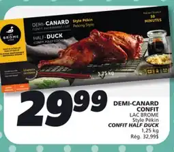 IGA LAC BROME CONFIT HALF DUCK offer