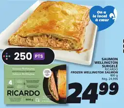 IGA RICARDO FROZEN WELLINGTON SALMON offer