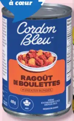 IGA CORDON BLEU STEW OR PICKLES offer