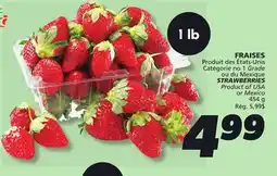 IGA STRAWBERRIES offer
