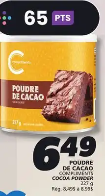 IGA COMPLIMENTS COCOA POWDER offer