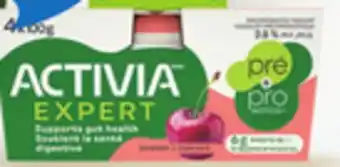 IGA ACTIVIA EXPERT PREBIOTIC YOGURT offer