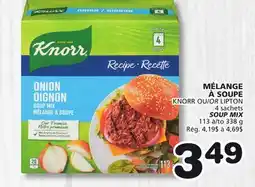 Marches Tradition KNORR OR LIPTON SOUP MIX offer