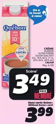 IGA QUÉBON CREAM offer