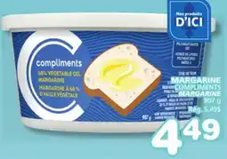 Marches Tradition COMPLIMENTS MARGARINE offer