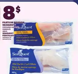 Provigo FILETS DE POISSON SEAQUEST | SEAQUEST FISH FILLETS offer