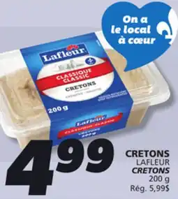 IGA LAFLEUR CRETONS offer