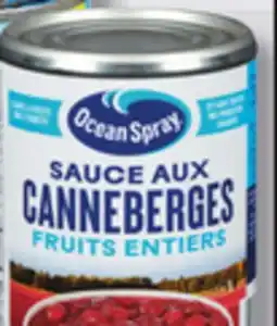 IGA OCEAN SPRAY (348 mL) CRANBERRY SAUCE offer