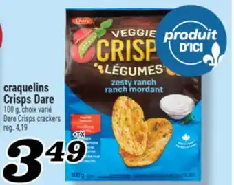 Marché Richelieu CRAQUELINS CRISPS DARE | DARE CRISPS CRACKERS offer