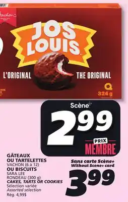 IGA VACHON CAKES offer