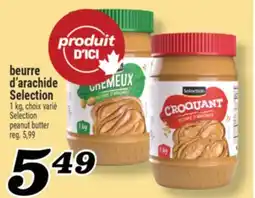 Marché Richelieu BEURRE D'ARACHIDE SELECTION | SELECTION PEANUT BUTTER offer