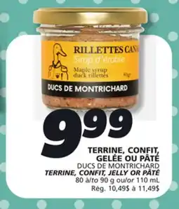 IGA DUCS DE MONTRICHARD TERRINE, CONFIT, JELLY OR PÂTÉ offer