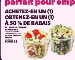 Provigo SALADES DE QUALITÉ SUPÉRIEURE, 330 G | MEDIUM PREMIUM SALADS offer