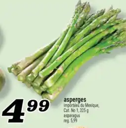Marché Richelieu ASPERGES | ASPARAGUS offer