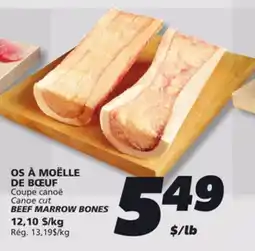 IGA BEEF MARROW BONES offer