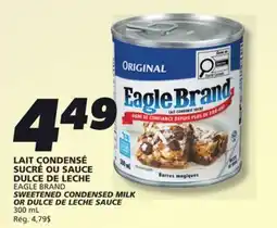 IGA EAGLE BRAND SWEETENED CONDENSED MILK offer