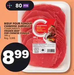 Marches Tradition COMPLIMENTS FROZEN BEEF FOR CHINESE FONDUE offer