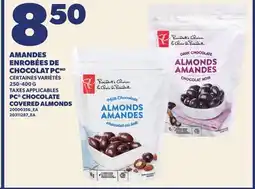 Provigo AMANDES ENROBÉES DE CHOCOLAT PC | PC CHOCOLATE COVERED ALMONDS offer