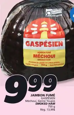 IGA GASPÉSIEN SMOKED HAM offer