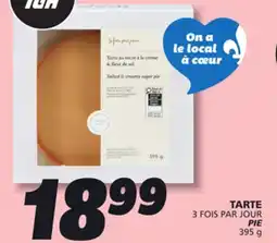 IGA 3 FOIS PAR JOUR PIE offer
