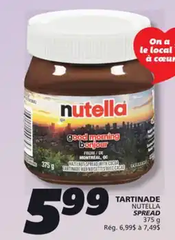 IGA NUTELLA SPREAD offer