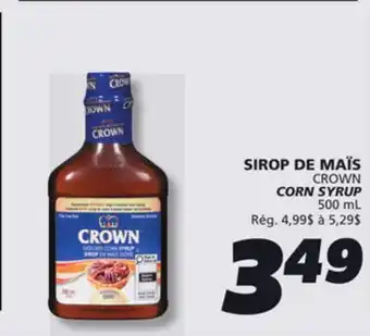 IGA CROWN CORN SYRUP offer