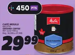 IGA MELITTA GROUND COFFEE offer