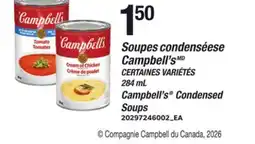 Provigo SOUPES CONDENSÉESE CAMPBELL'SMD, 284 mL | CAMPBELL'S CONDENSED SOUPS offer