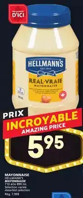 Marches Tradition HELLMANN'S MAYONNAISE offer
