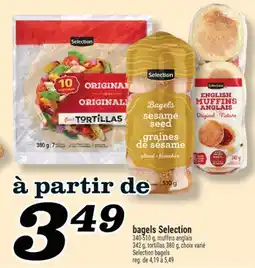 Marché Richelieu Bagels Selection | Selection bagels offer